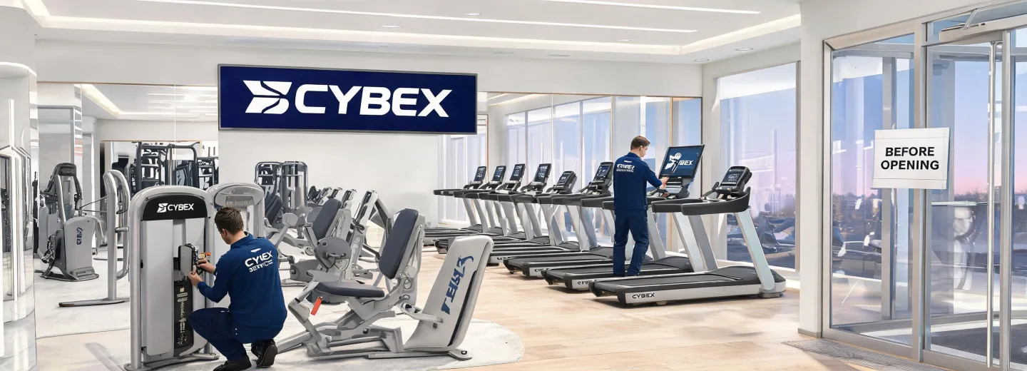 Cybex field service crew
